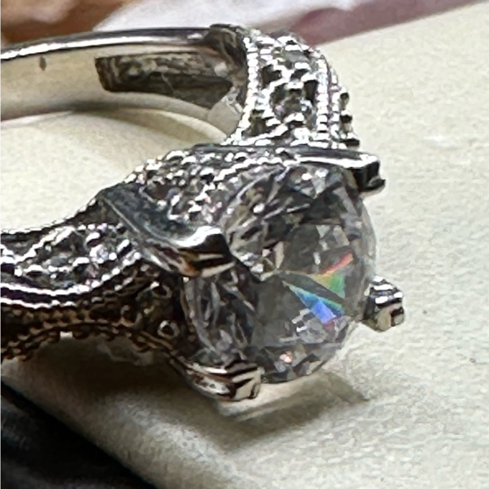 Sterling silver ring - Picture 2 of 11